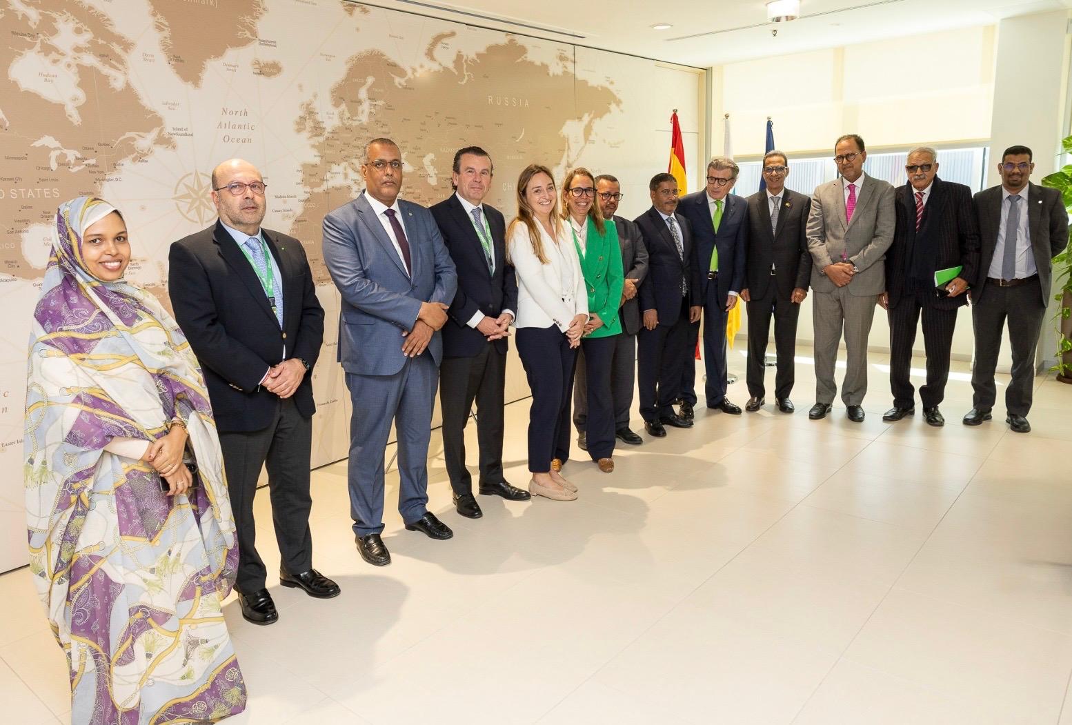 Binter y el gobierno de Mauritania avanzan en nuevas vías de colaboración