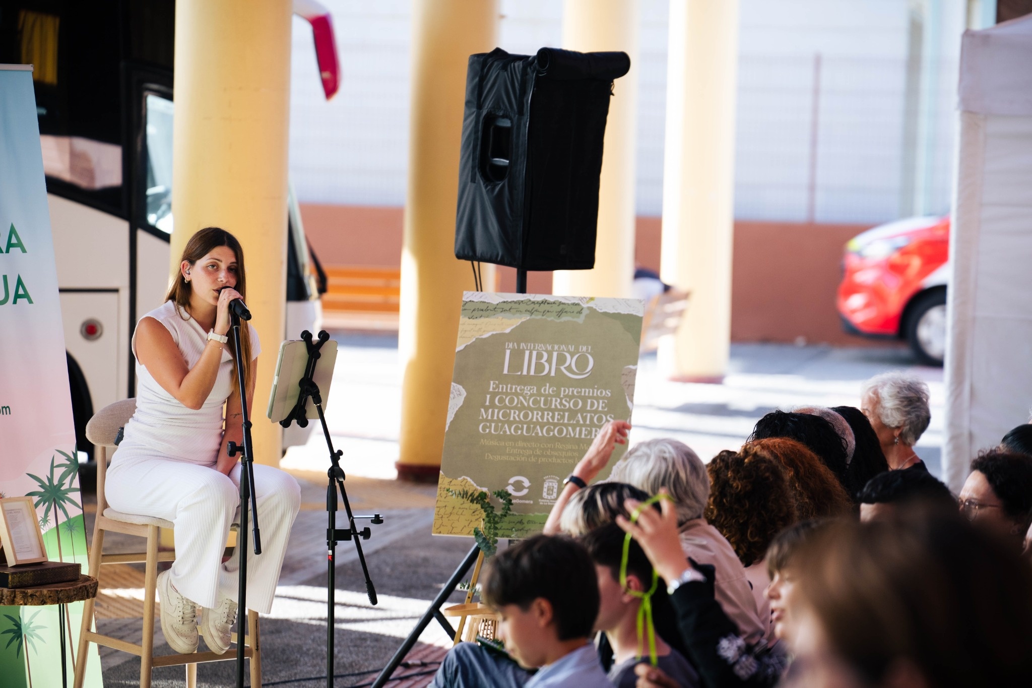 Entrega de premios del I Concurso de Microrrelatos en La Gomera