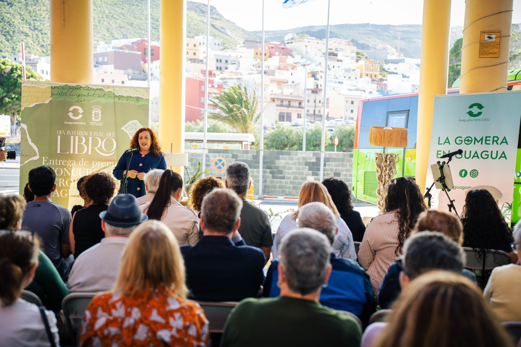 Entrega de premios del I Concurso de Microrrelatos en La Gomera