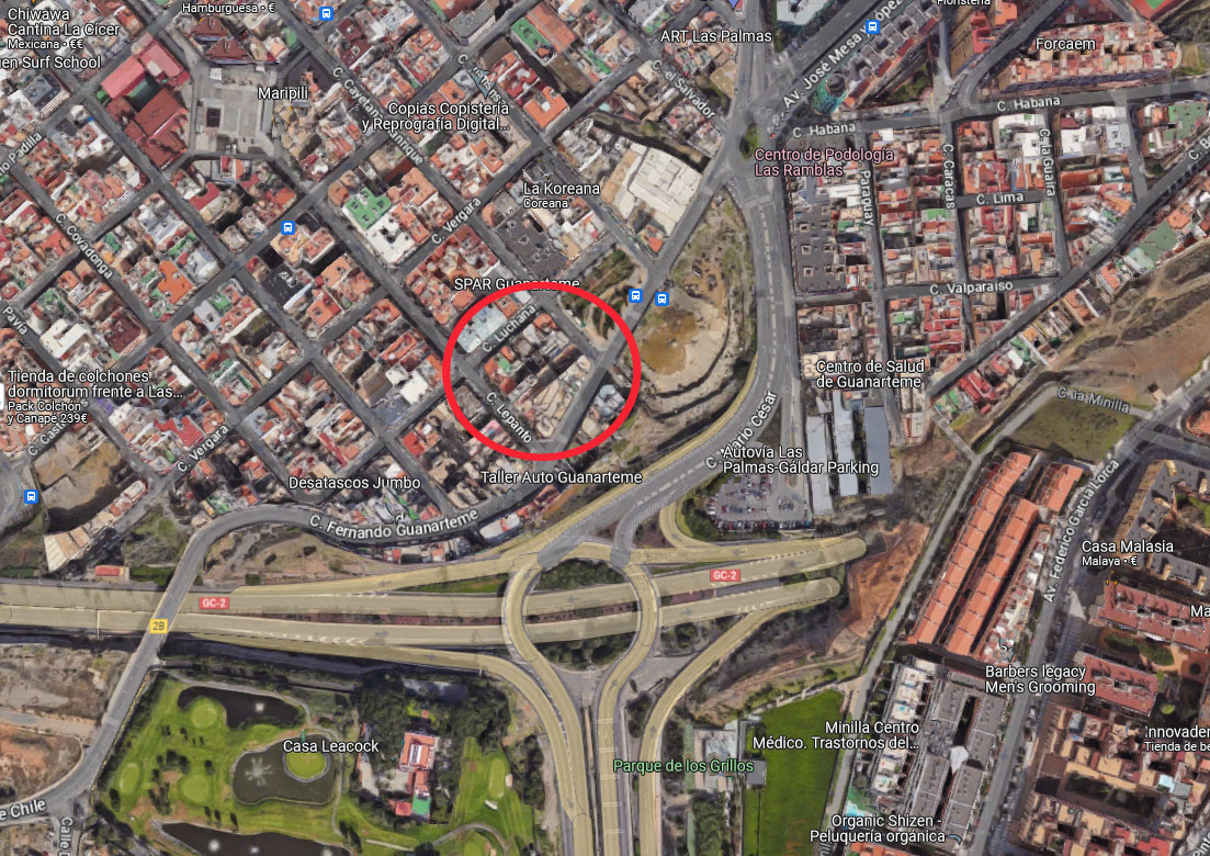 A subasta pública 800 m2 de suelo urbano residencial en Las Palmas de Gran Canaria, valorados en 2,5 millones