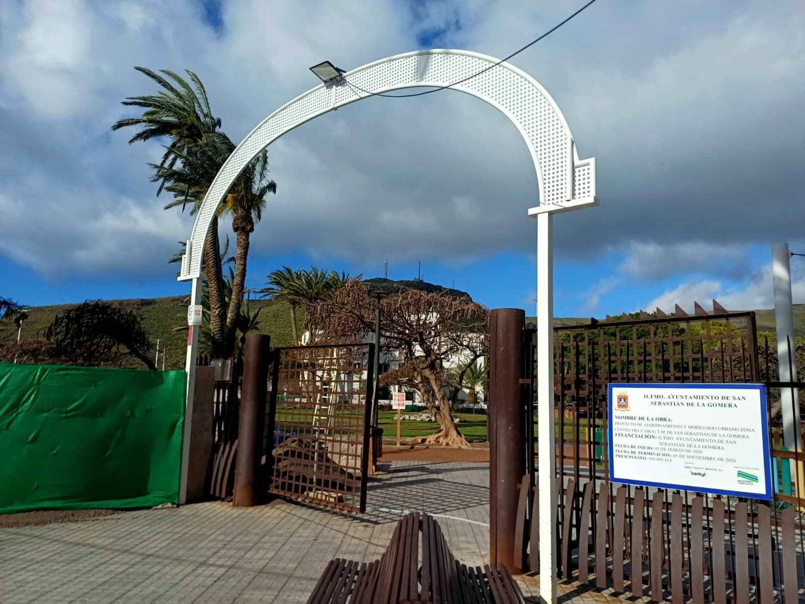 Rehabilitación integral del Parque de la Torre del Conde de San Sebastián de La Gomera
