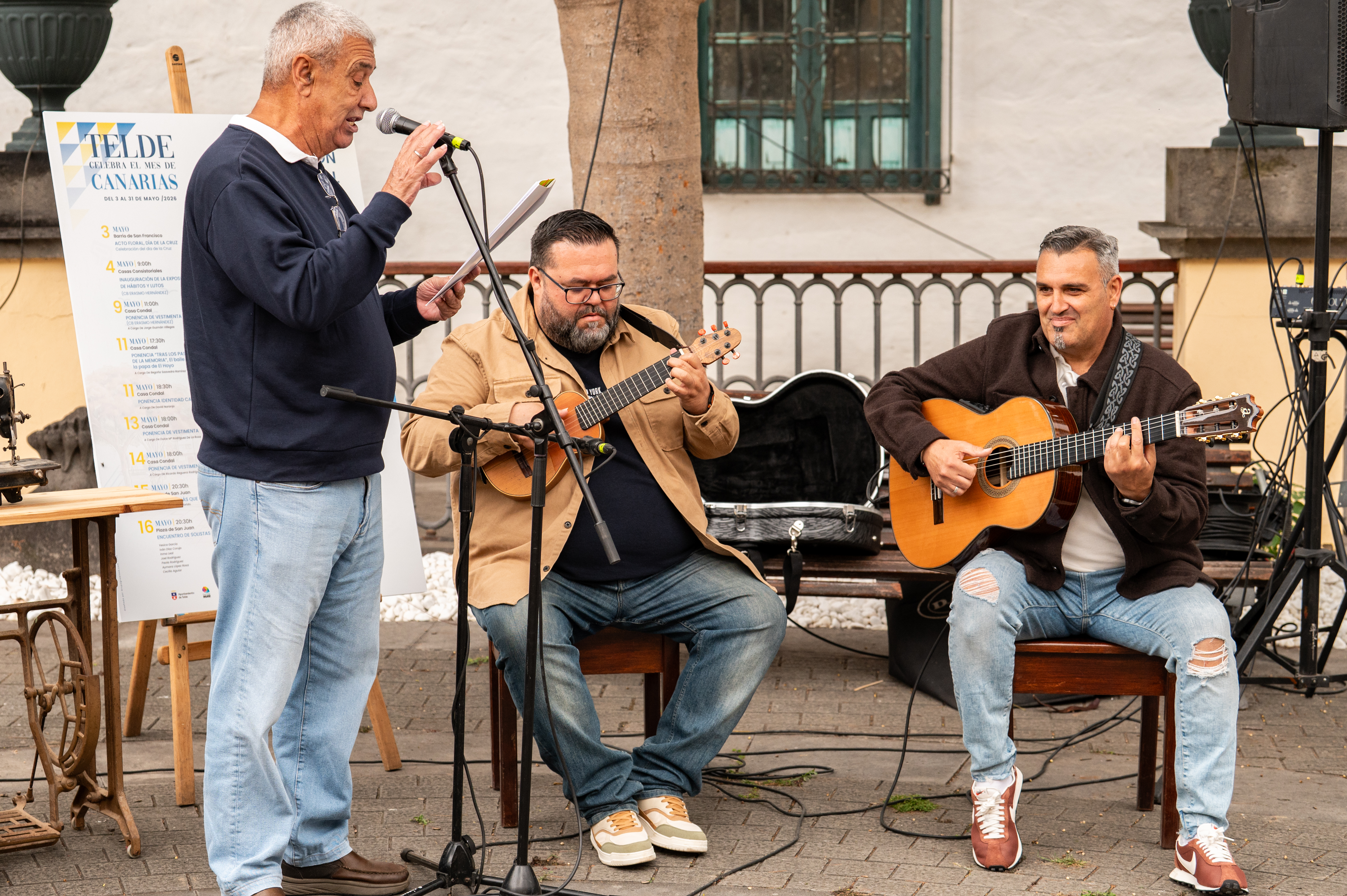 Presentación de actos con motivo del Mes de Canarias en Telde