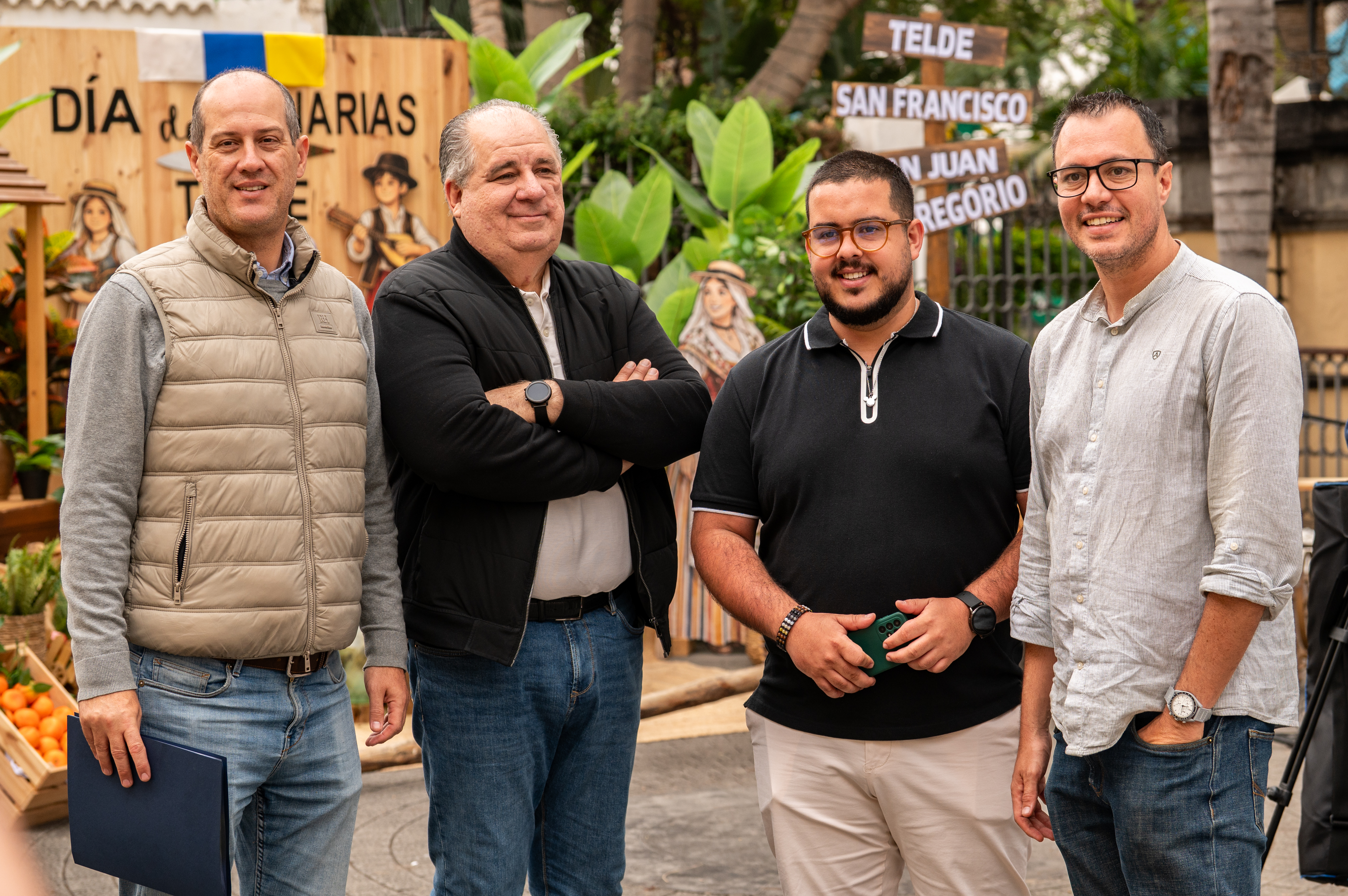 Presentación de actos con motivo del Mes de Canarias en Telde