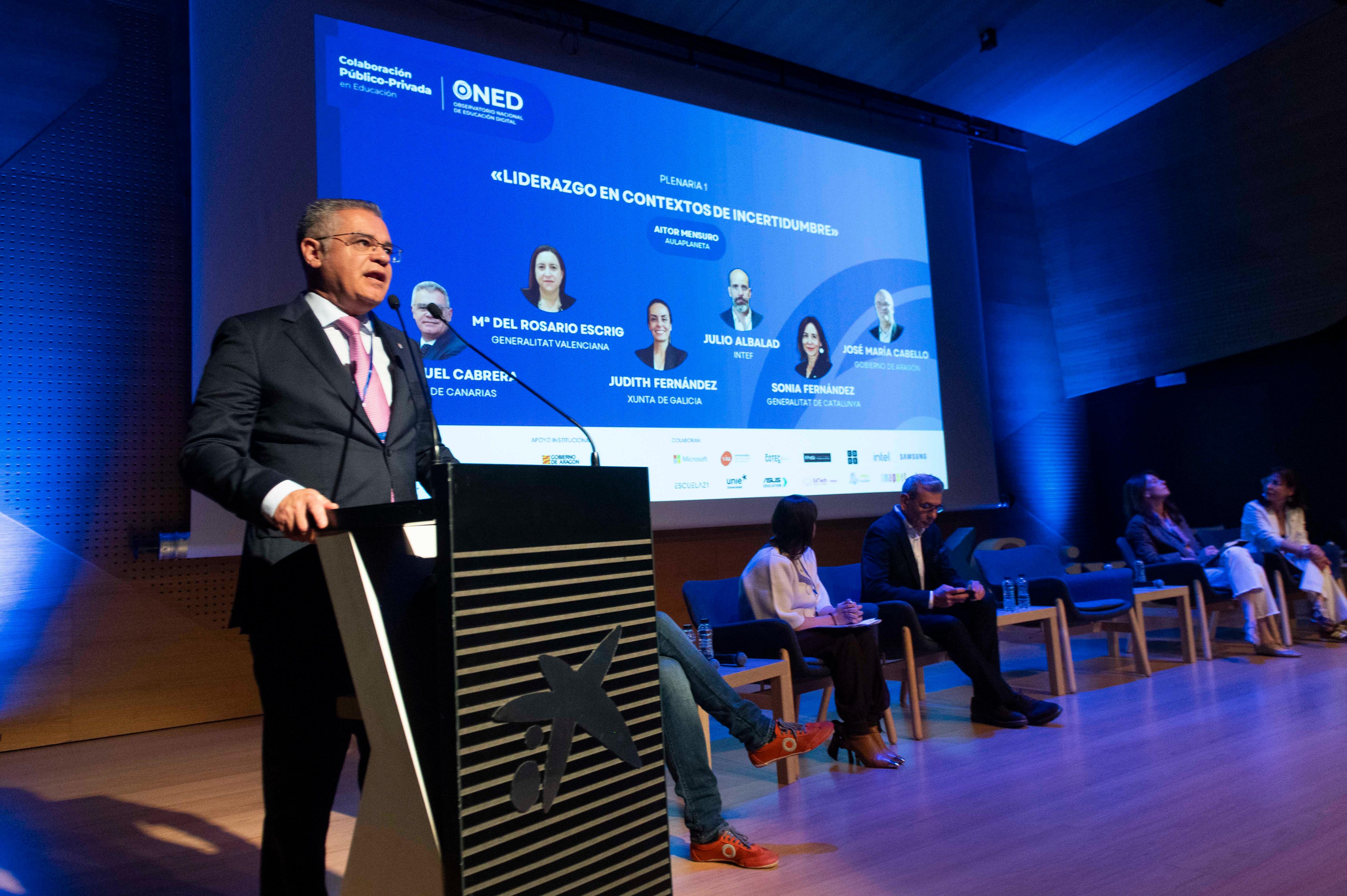 La Consejería de Educación recibe un reconocimiento nacional por su modelo de digitalización educativa