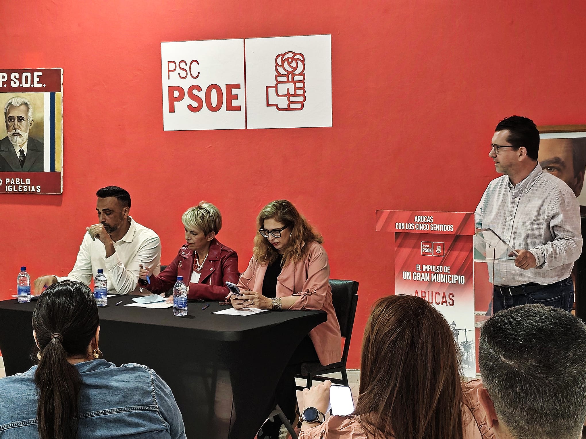 La Agrupación Socialista de Arucas realizó la charla "Realidad, derechos y retos de la dependencia en Canarias”