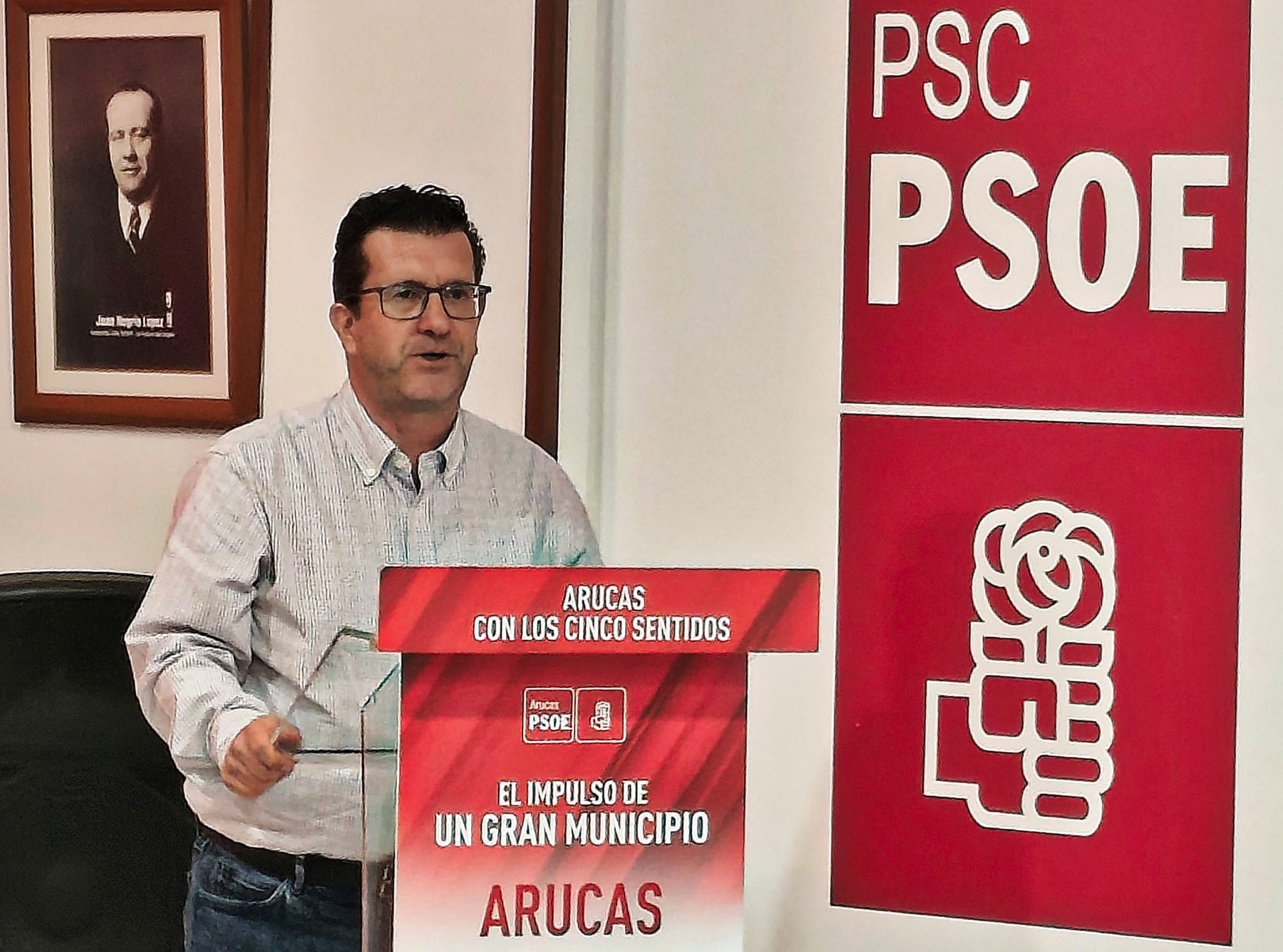 La Agrupación Socialista de Arucas realizó la charla "Realidad, derechos y retos de la dependencia en Canarias”