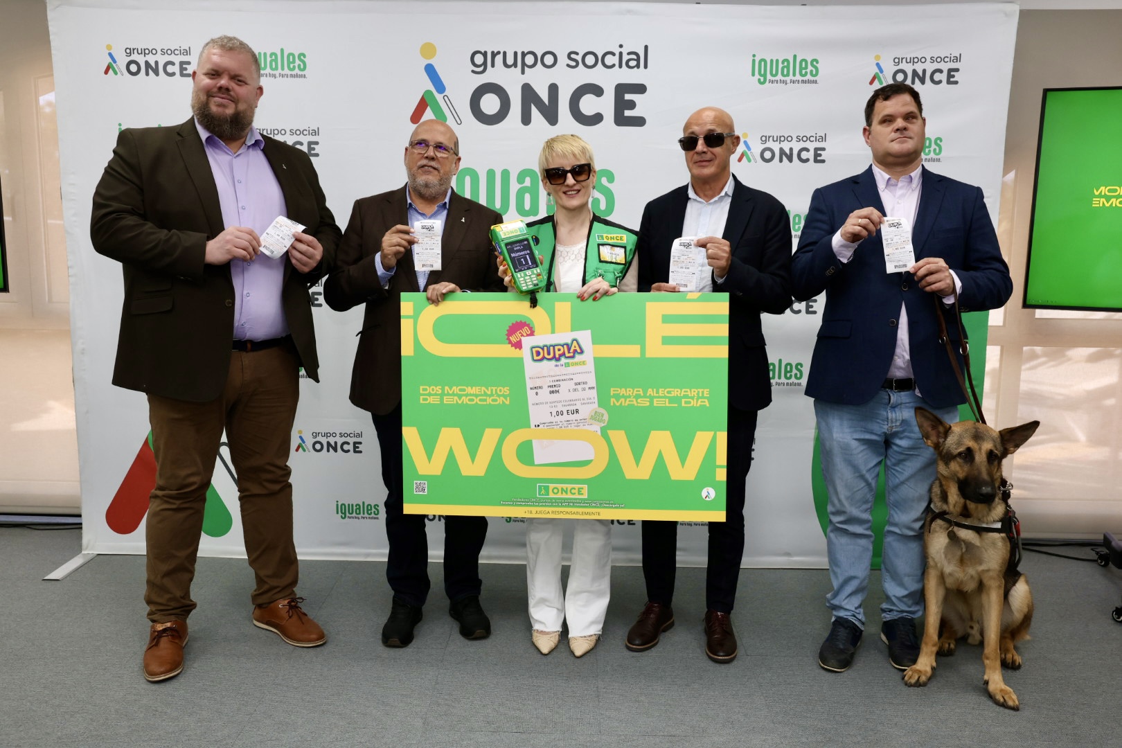 Presentación de Dupla, el nuevo sorteo de la ONCE