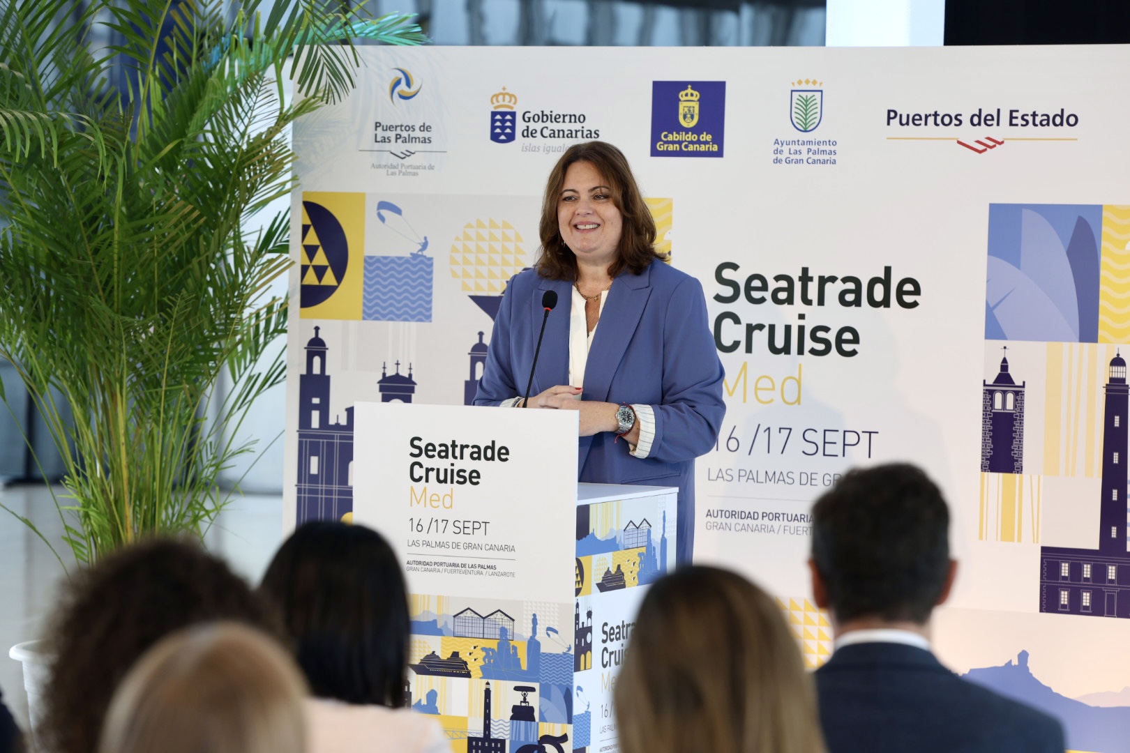 El Puerto de Las Palmas, epicentro internacional de cruceros con la Seatrade Cruise Med 2026