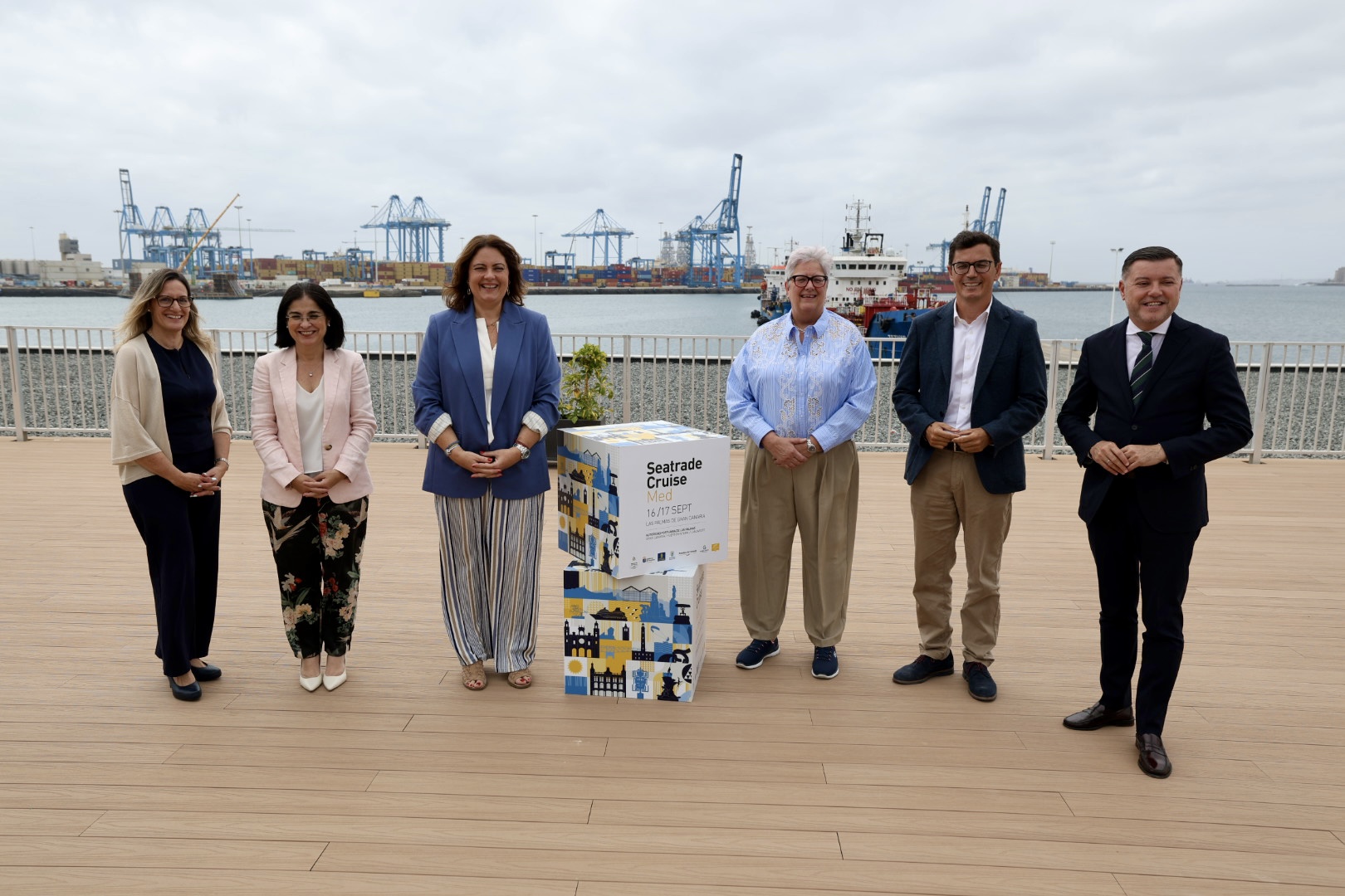 El Puerto de Las Palmas, epicentro internacional de cruceros con la Seatrade Cruise Med 2026
