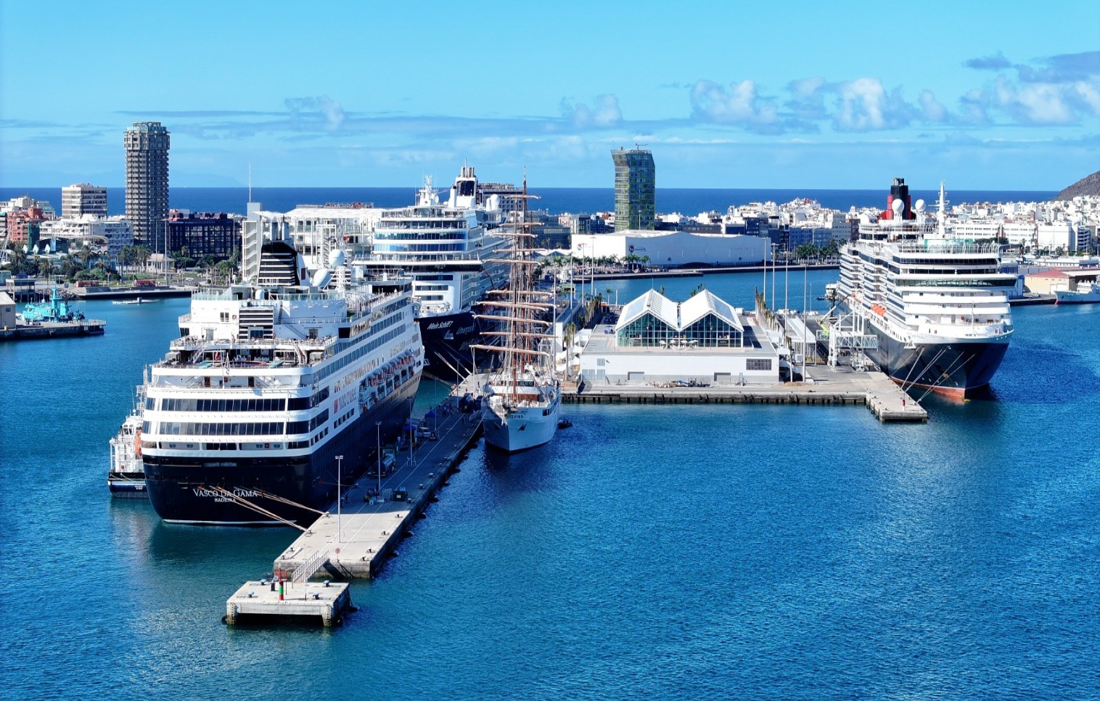 El Puerto de Las Palmas, epicentro internacional de cruceros con la Seatrade Cruise Med 2026