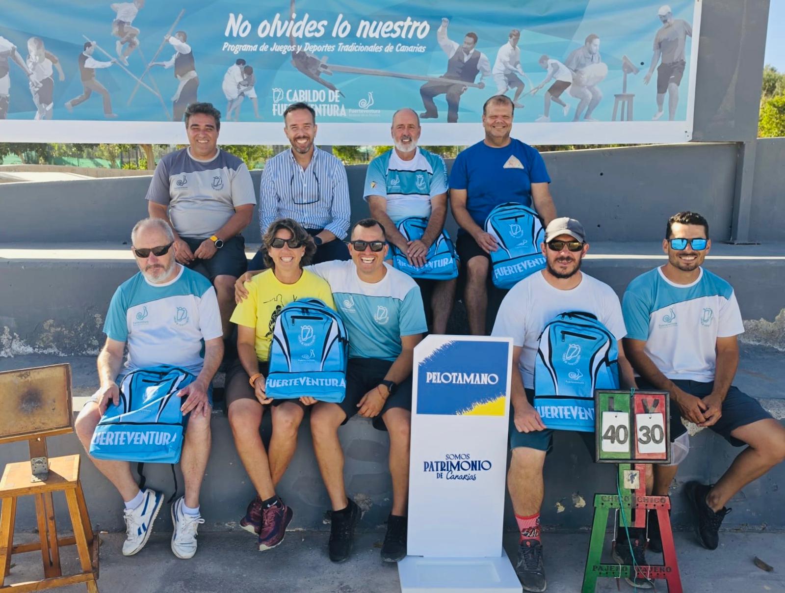 Fuerteventura clausura los talleres de Pelotamano de esta temporada