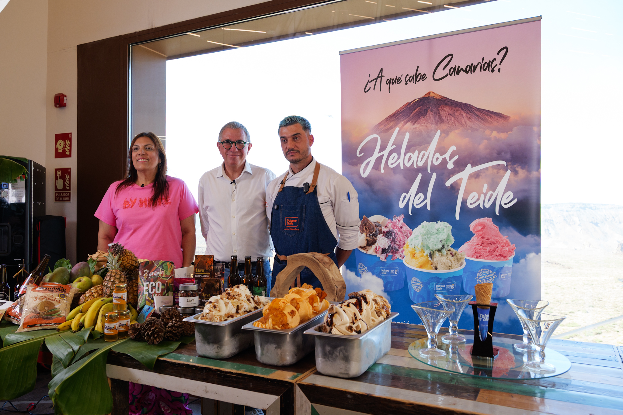 Volcano Teide presenta ‘Helados del Teide’