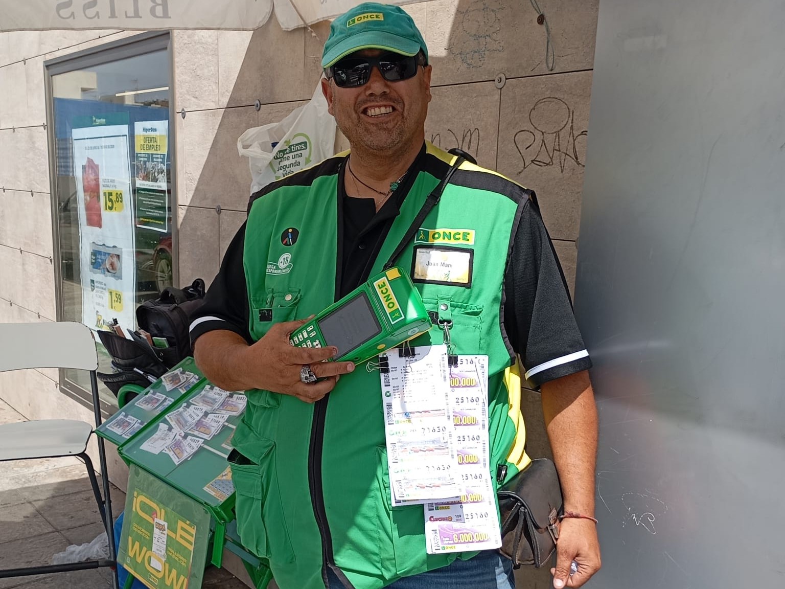 Vendedor de la ONCE