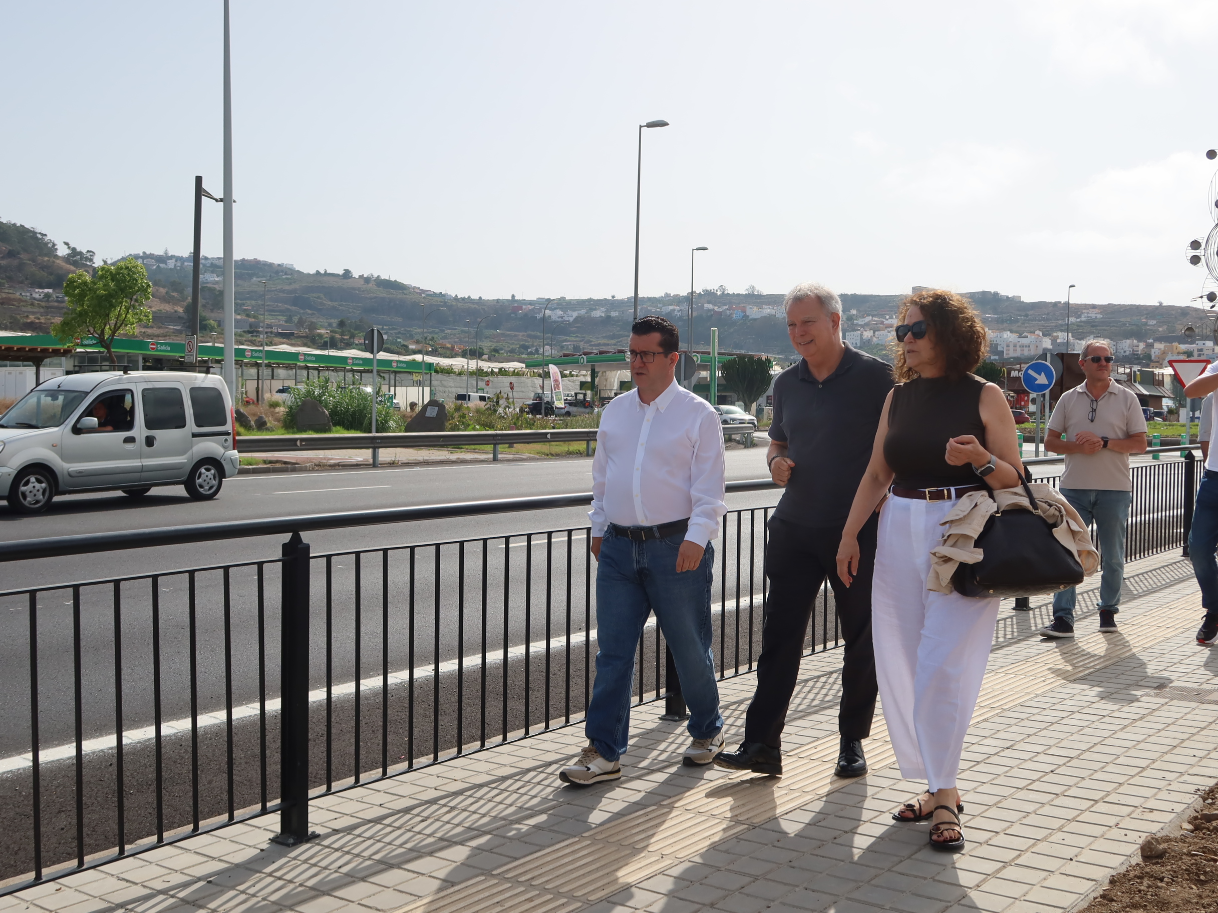 Visita Secretario Insular de los Socialistas de Gran Canaria a Arucas