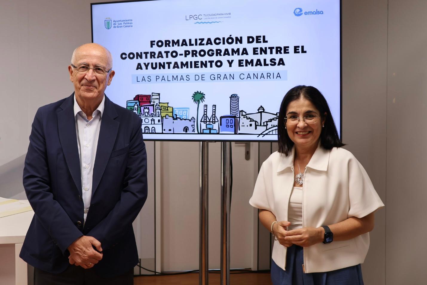 El Ayuntamiento de Las Palmas de Gran Canaria aprueba un contrato-programa con Emalsa para desarrollar 84 actuaciones