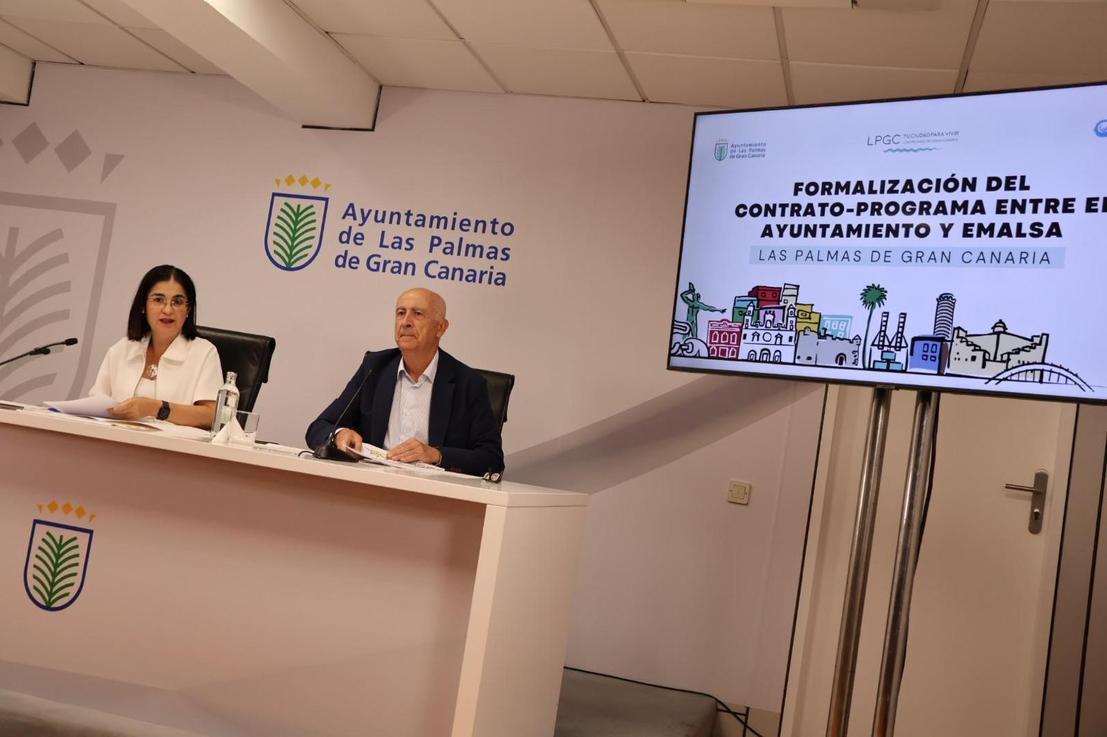 El Ayuntamiento de Las Palmas de Gran Canaria aprueba un contrato-programa con Emalsa para desarrollar 84 actuaciones