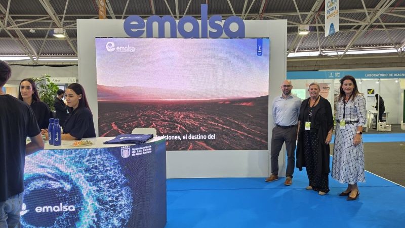 Estand de Emalsa en Canagua 2026