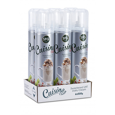 Aerosol Cream 6x500g (487ml)