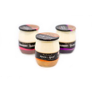 Ann Forshaw Luxury Fruit Glass Jar Yogurt 12x140g