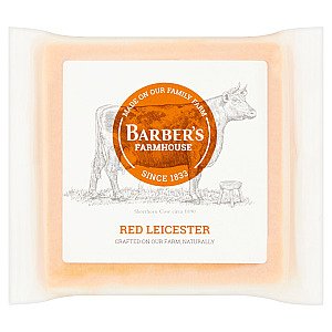 Barbers Red Leicester Por tions 12x200g