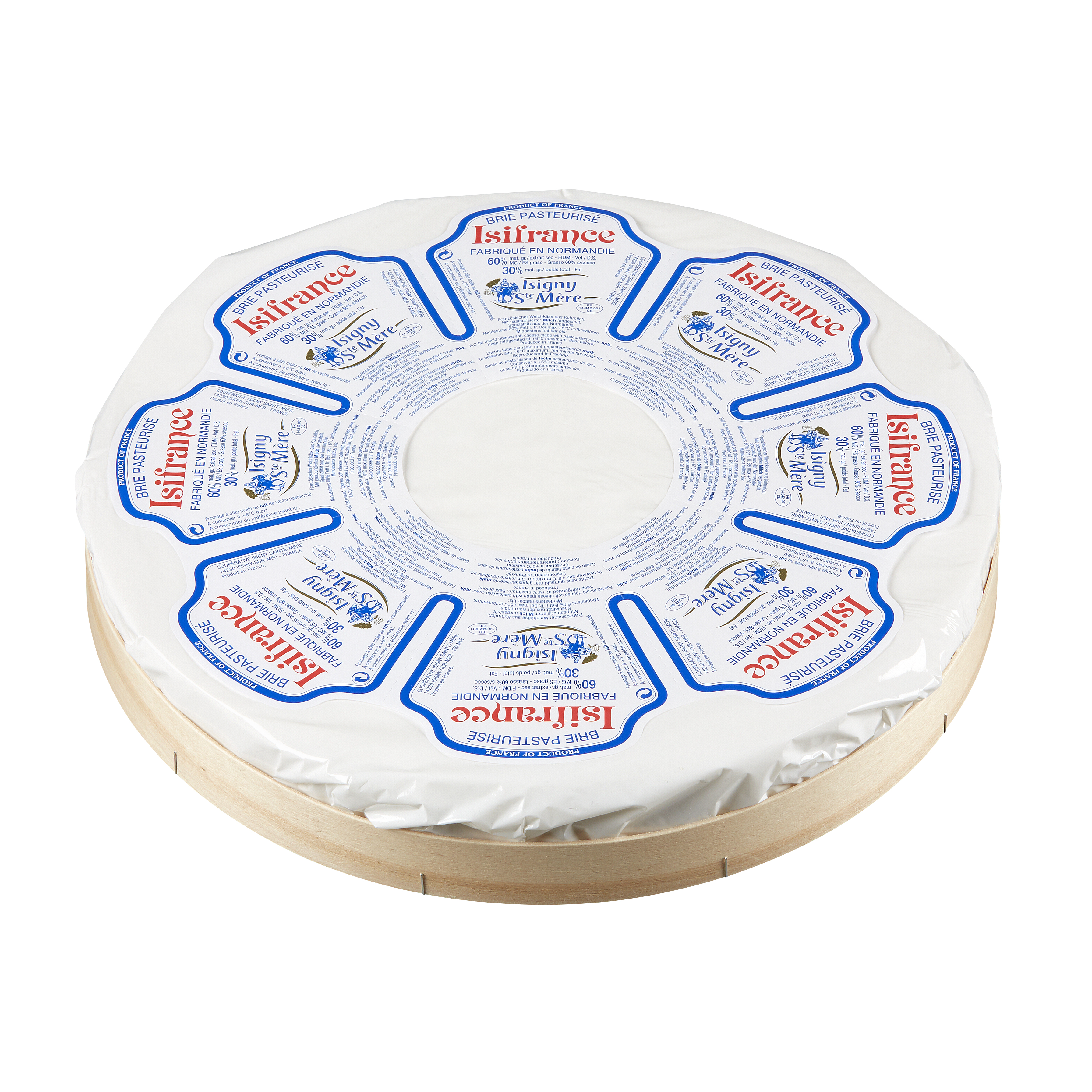 Brie 60% 3kg Isigny