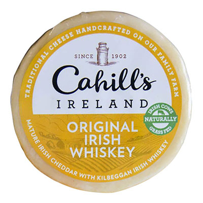 Cahill Irish Whiskey Cheddar 2.3kg