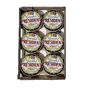 President Camembert 6x250g