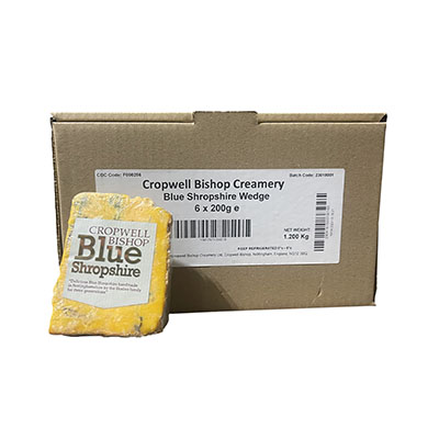 Cropwell Bishop Blue Shropshire 6x200g