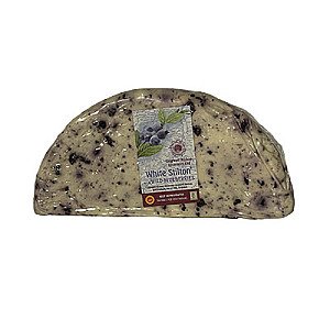 Cropwell Bishop White Stilton &amp; Cranberry 1/2 Wheel