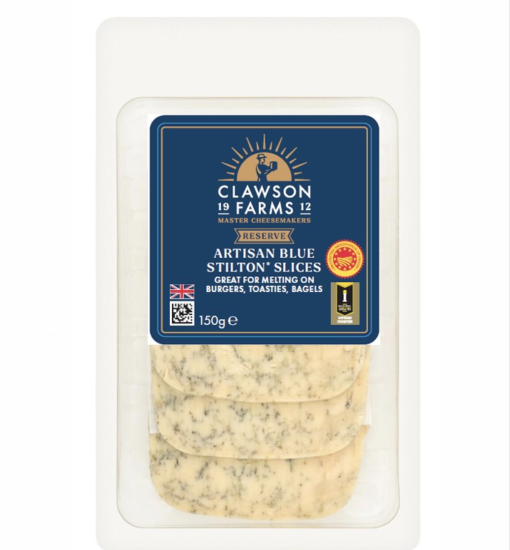 Clawson Farms Blue Stilton Slices