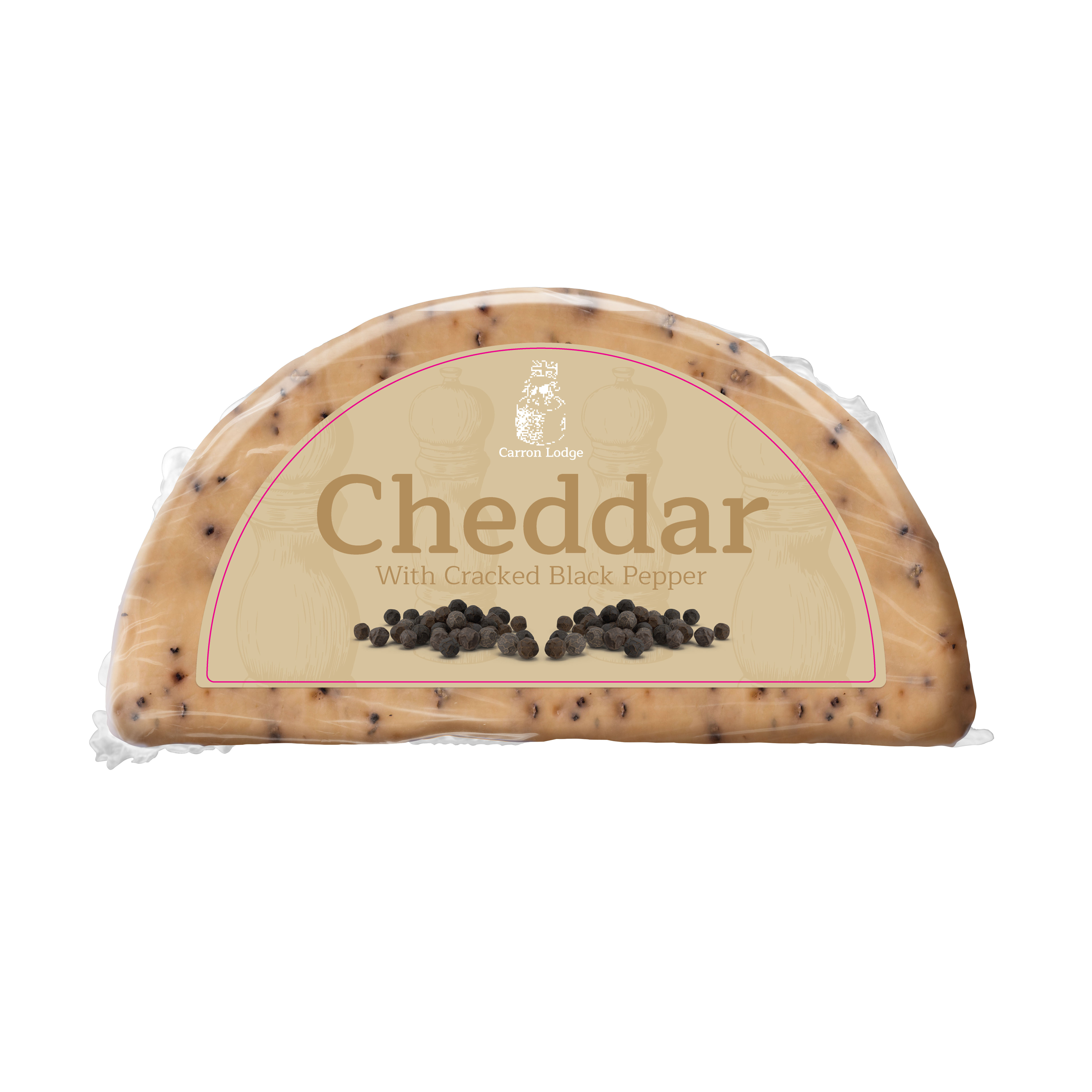 CL Cheddar & Black Pepper 1/2 Wheel 1.1kg