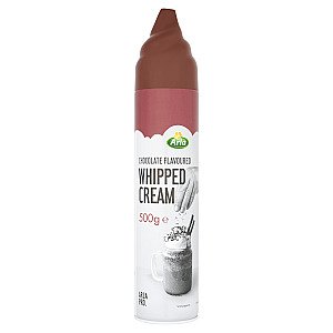 Arla Pro Chocolate Flavoured Whipped UHT Aerosol Cream 500g