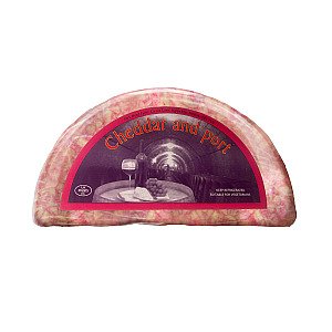 CL Cheddar &amp; Port 1/2 Wheel 1.1kg