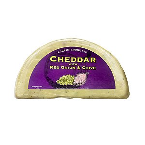 CL Cheddar Red Onion &amp; Chive 1/2 Wheel 1.1kg