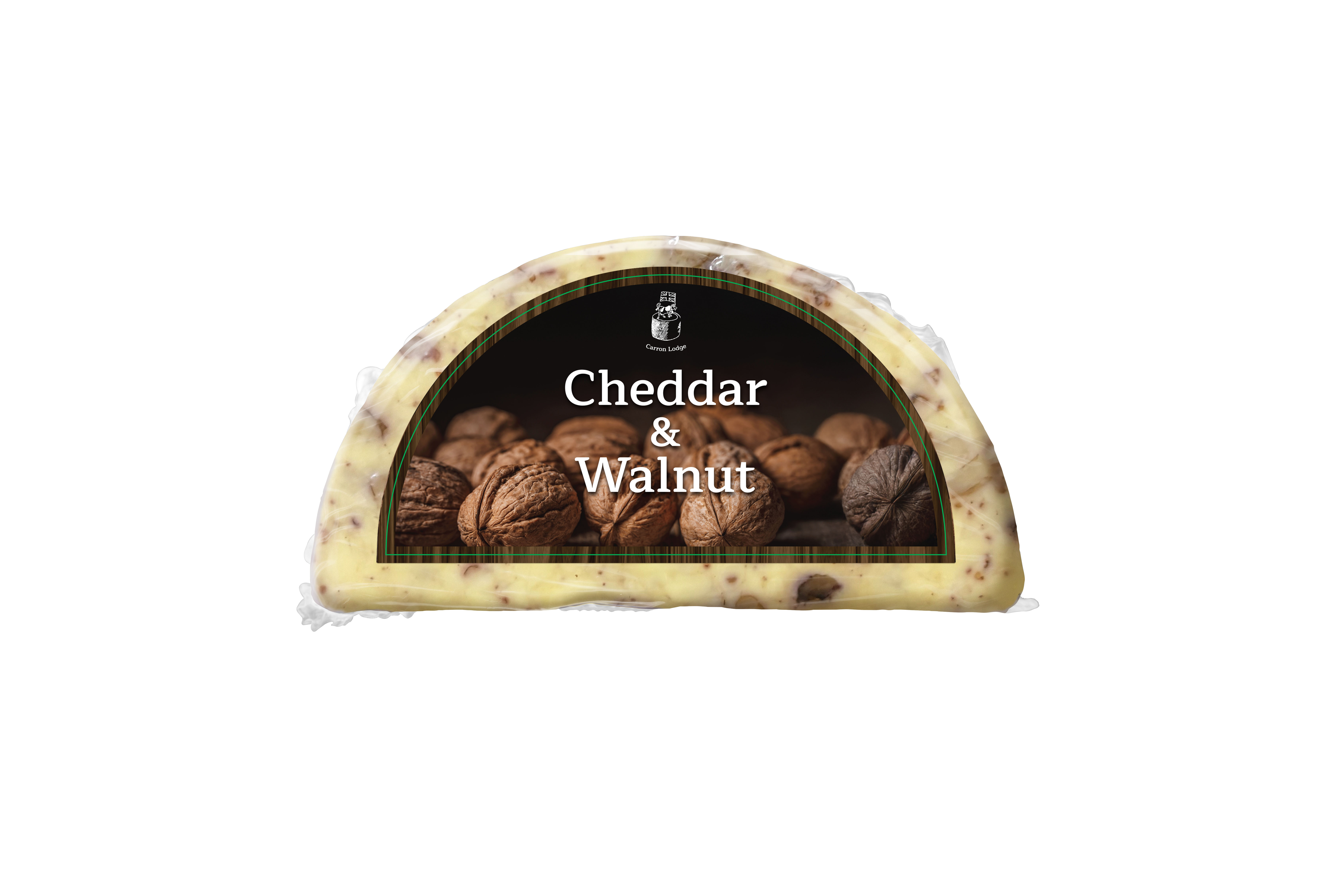 CL Cheddar & Walnut 1/2 Wheel 1.1kg