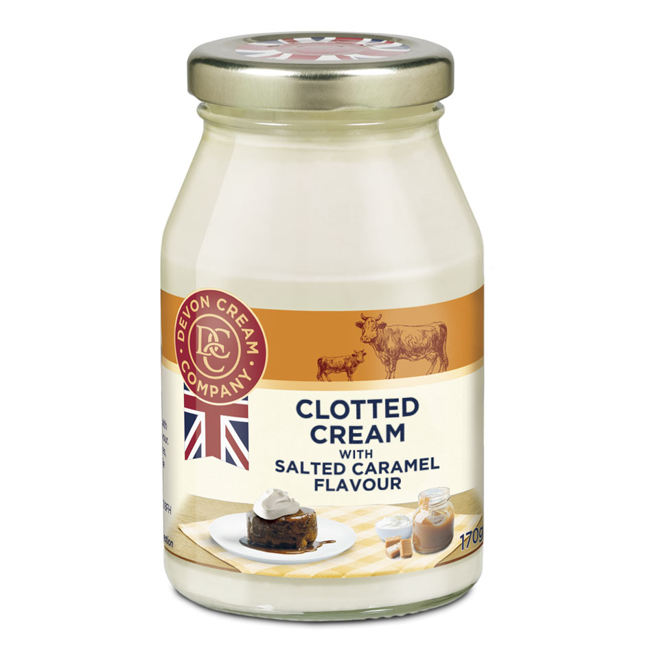 Salted Caramel Clotted Cream 6x170g