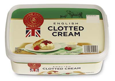 Clotted Cream Long Life Devon Creamery 1kg