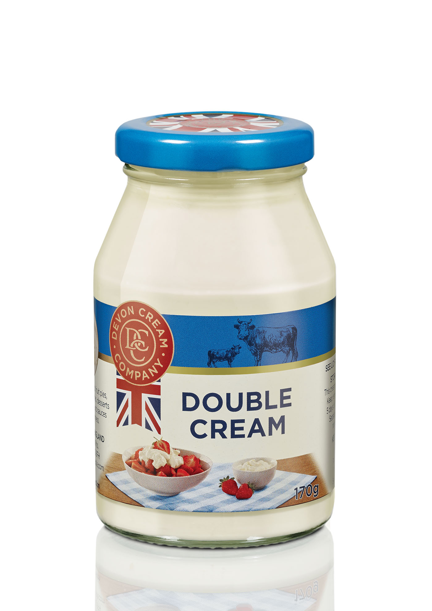 Double Cream Jar Devon Cream Co 12x170g