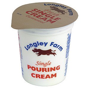 Cream Small Single 6x150ml