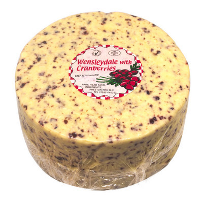 Cake Wensleydale & Cranberry Bucket 2kg