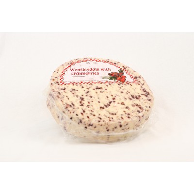 Cake Small Wensleydale & Cranberry Wheel 2.3kg