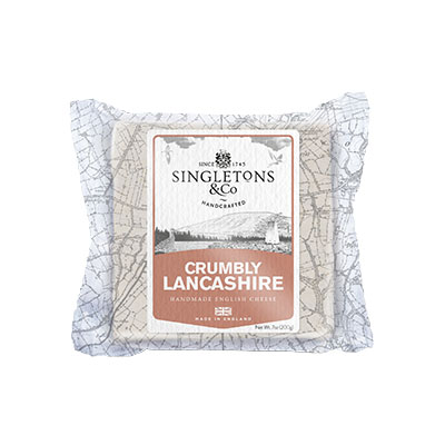 Singletons Crumbly Lancashire 12x200g