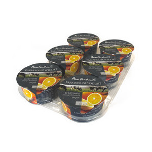 Alston Dairy St Clements Farmhouse Yogurts 6x140g
