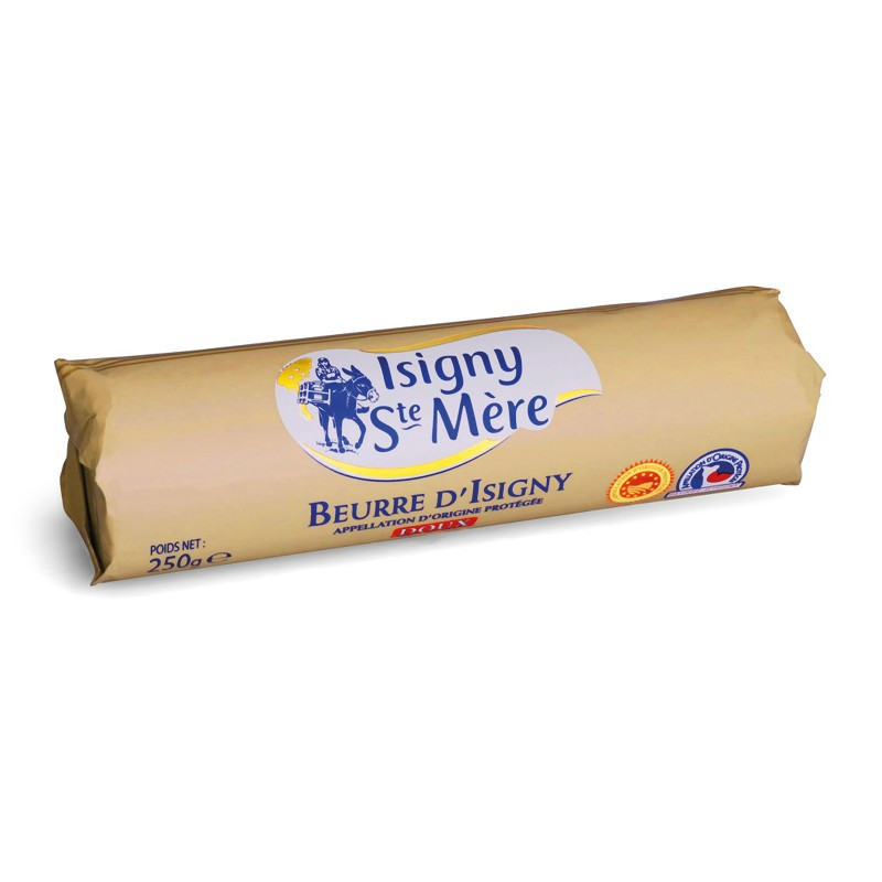 Isigny PDO Unsalted Butter Rolls 20x250g