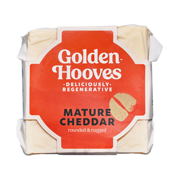 Golden Hooves Mature Cheddar 12 x 200g