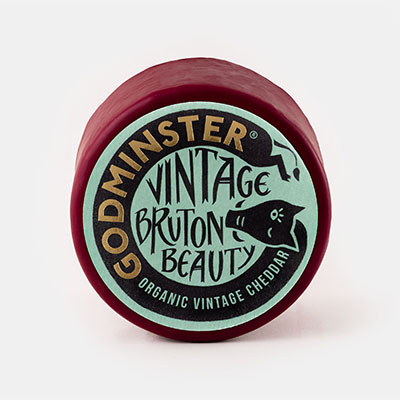 Godminster Organic Vintage Cheddar Round (Brunton Beauty) 2kg
