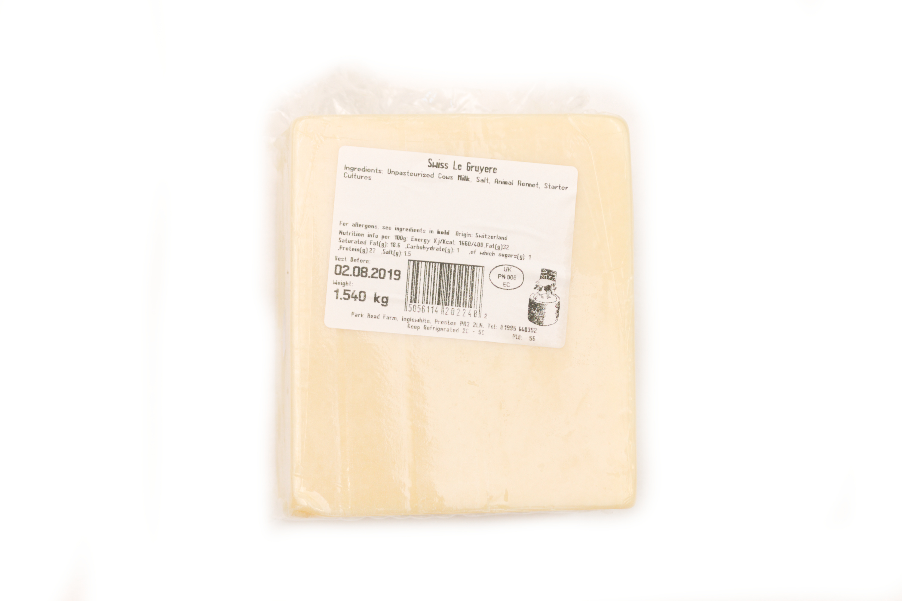 Gruyere King Cut 1/2 1.5k SWISS