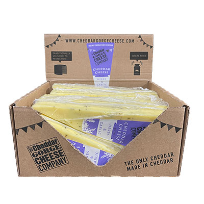 Cheddar Gorge Herbs & Wild Garlic 10x190g