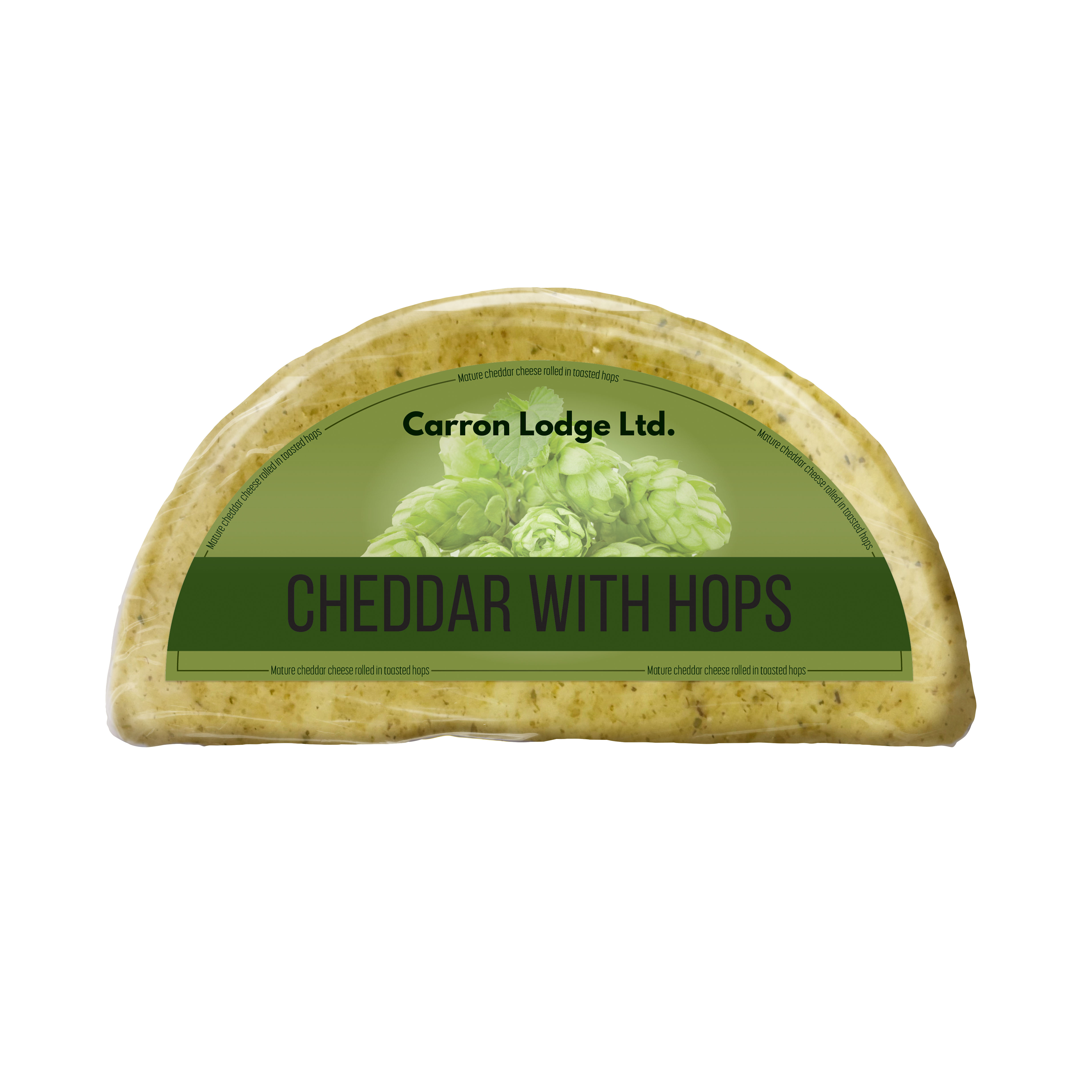 Cheddar With Hops 1/2 Wheel 1.1kg