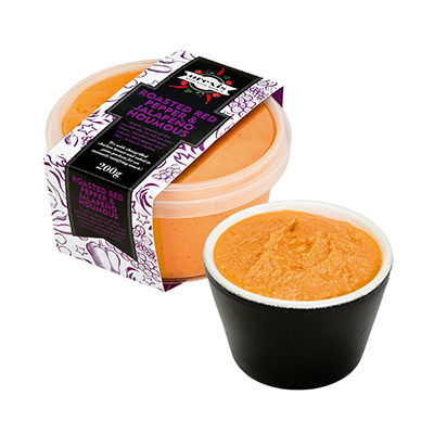 Houmous Red Pepper & Jalapeno 200g